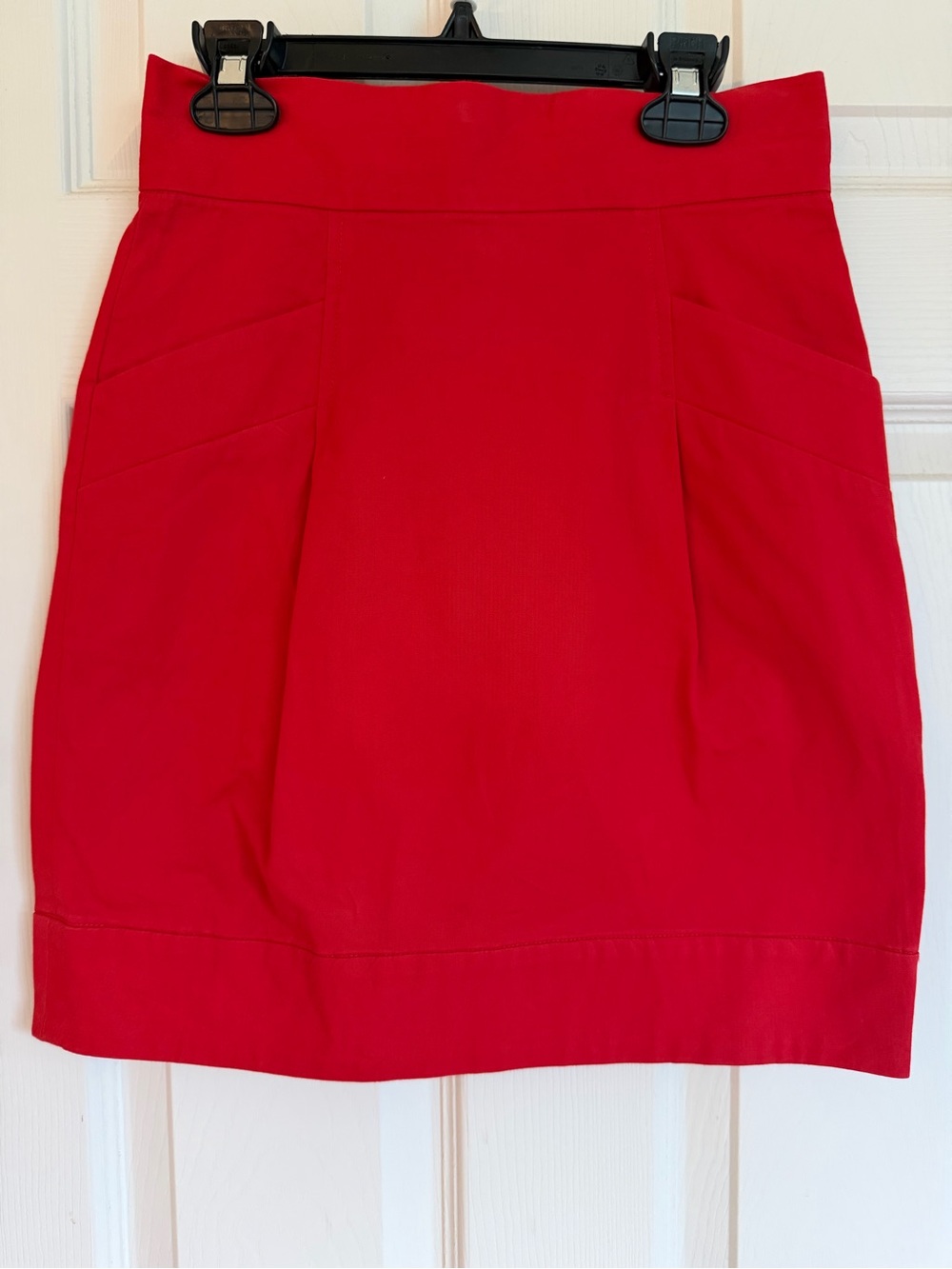 French Connection Red Pencil Skirt